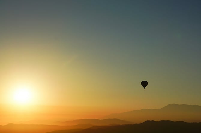 The Balloon and Wine Festival at Lake Skinner