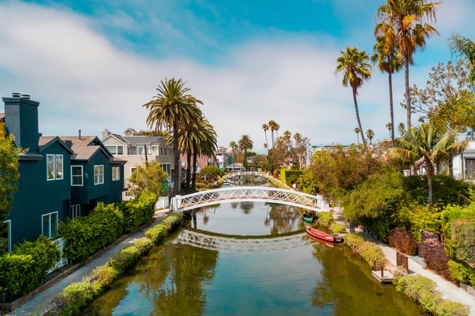 Abbot Kinney and the Venice Canals